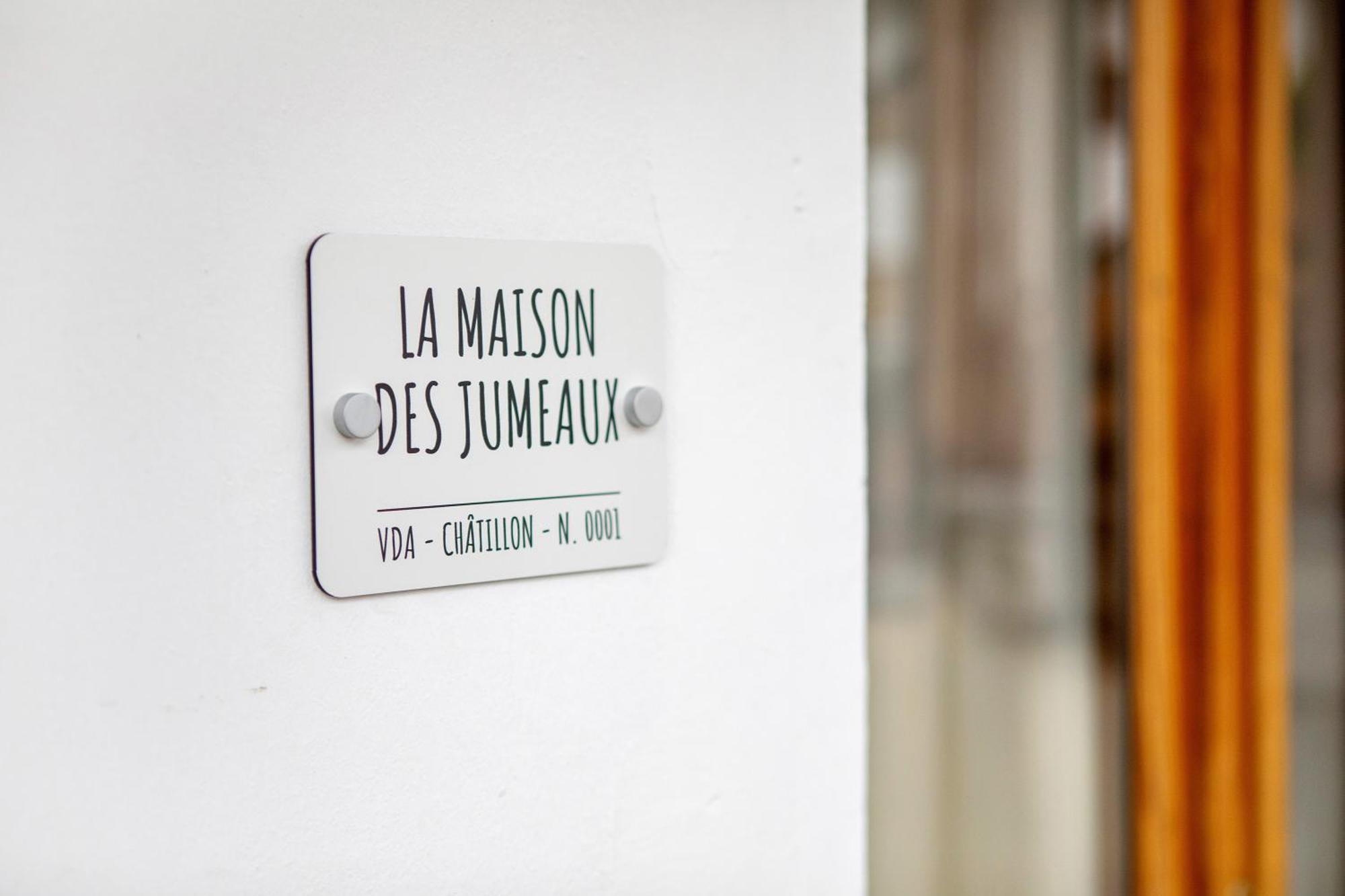 La Maison Des Jumeaux Châtillon Екстериор снимка